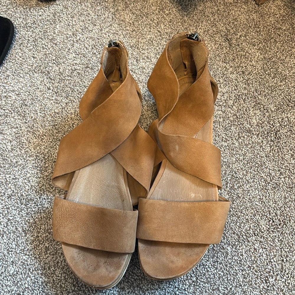 Eileen Fisher Sport Suede Sneaker Sandal
